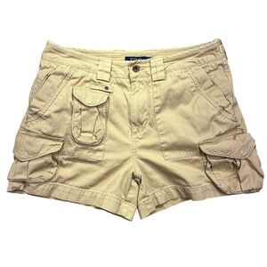 Polo Ralph Lauren Cargo Shorts Utility Pockets Casual Sz 10 Fits 32" Boho Grunge